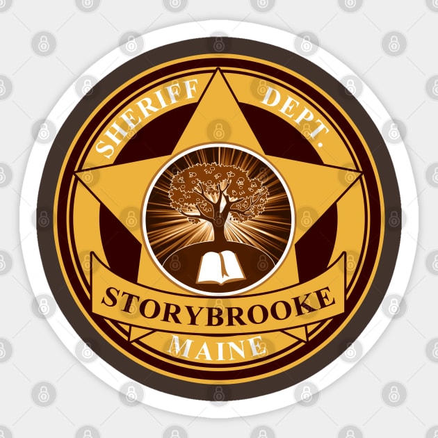 Storybrooke Sheriff Department Sticker by klance